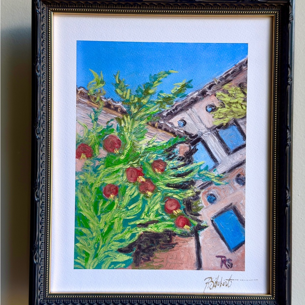 “Granada Garden” Giclee Art Print | Limited Edition Wall Decor, 8x10”